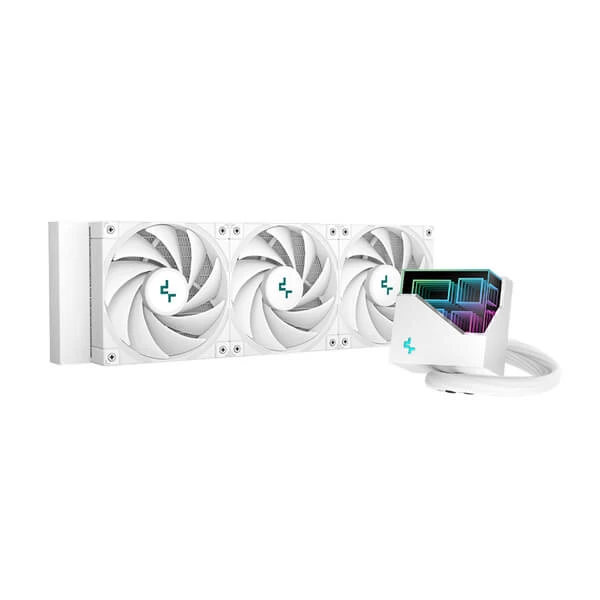 Deepcool LT720 Infinity ARGB 360mm All-In-One Liquid CPU Cooler (White)