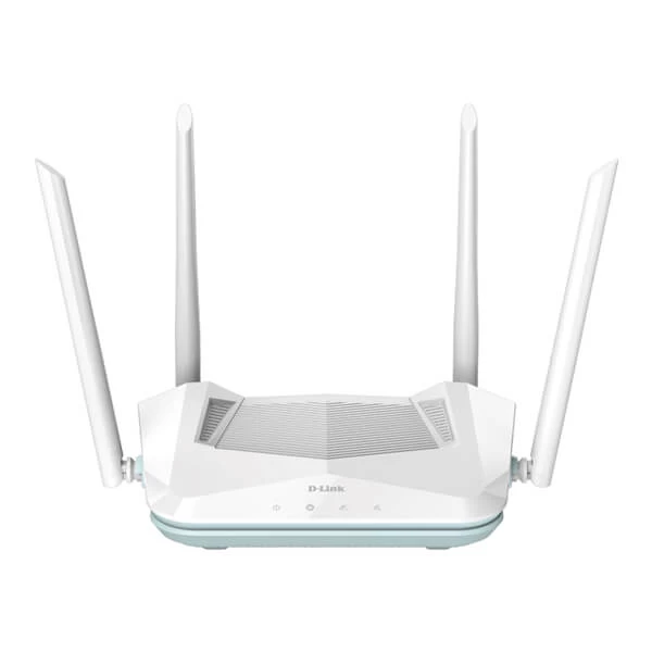 D-Link R15 AX1500 WiFi 6 Dual-Band Wireless Router (White)