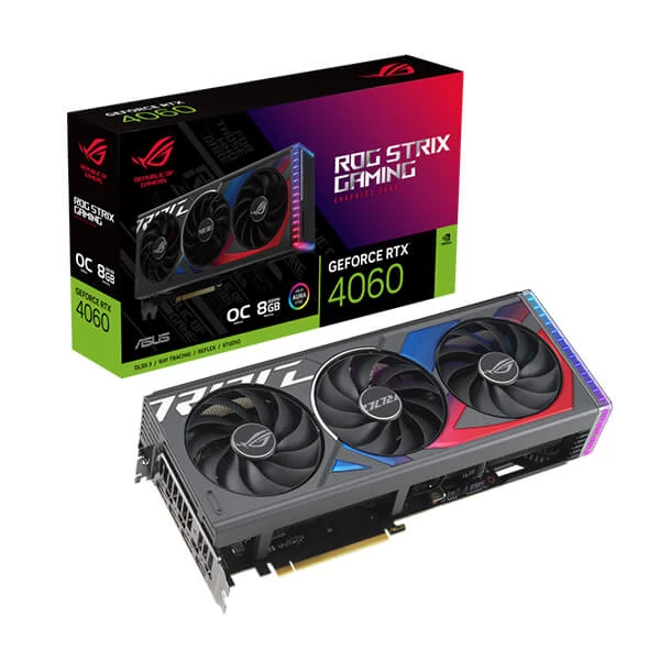 Asus ROG Strix RTX 4060 OC Edition 8GB GDDR6 graphics card