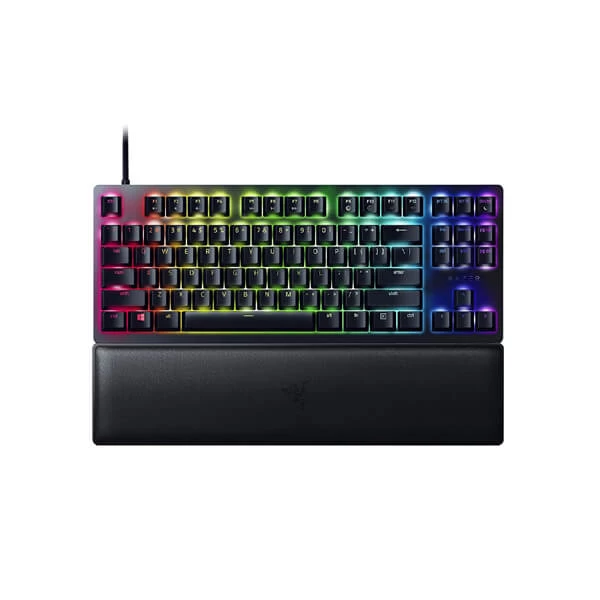 Razer Huntsman V2 Tenkeyless Mechanical Gaming Keyboard with Linear Optical Red Switches (Black)