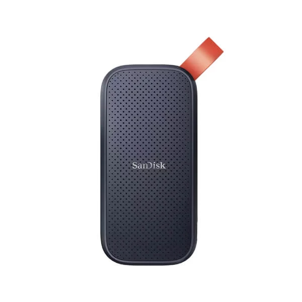 Sandisk E30 480GB Portable External SSD with Type-C to Type-A Cable, Up to 520MB/s Speed and Rugged Cover Up to 2 Meter Drop Protection