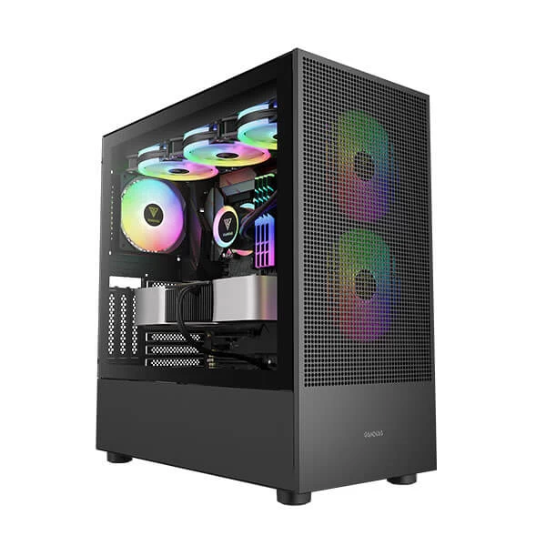 Gamdias Talos E3 Mesh Elite ARGB Mid-tower E-ATX Gaming Cabinet (Black)