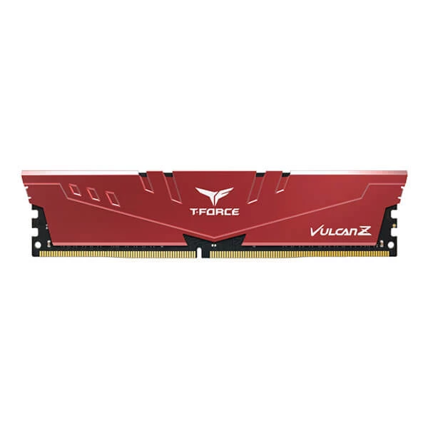 Teamgroup T-Force Vulcan Z Red 16GB (16gb X 1) 3600mhz DDR4 Desktop Memory