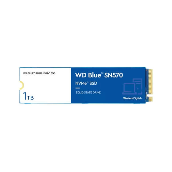 WD Blue SN570 1TB NVMe M.2 Gen3 Internal SSD (WDS100T3BOC)