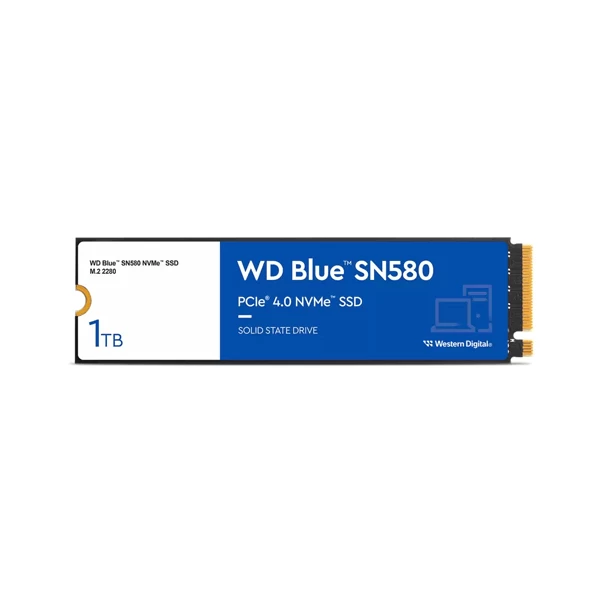 Western Digital Blue SN580 1Tb NVMe M.2 Gen4 Internal SSD