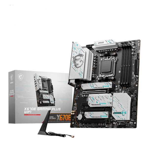 MSI X670E Gaming Plus WiFi DDR5 ATX Motherboard