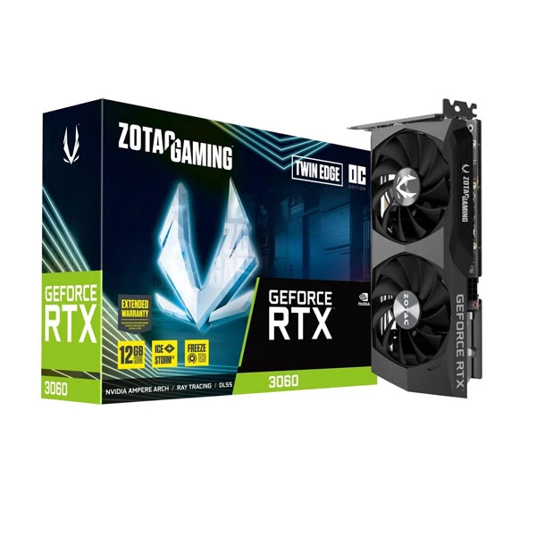 Zotac GeForce RTX 3060 Twin Edge OC 12GB GDDR6 Graphics Card