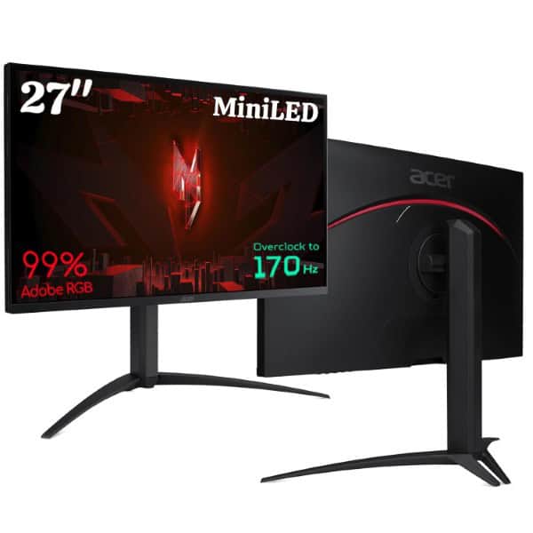 Acer Nitro XV275U P3 27-Inch 170hz 1ms VA panel Vesa HDR1000 Certified Gaming Monitor