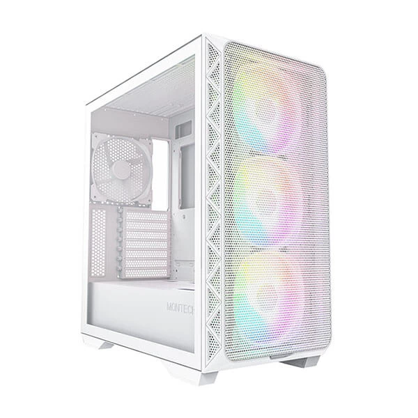 Montech Air 903 Max White E-ATX Mid Tower Gaming Cabinet