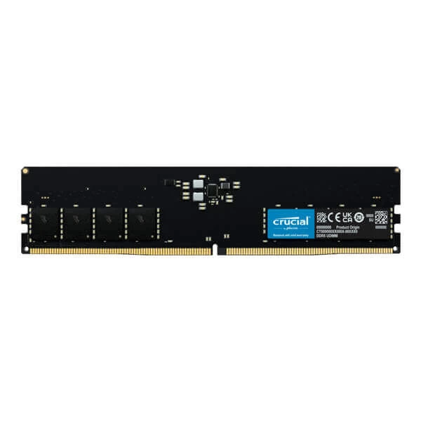 Crucial CT16G52C42U5 16GB (16GB X 1) 5200mhz DDR5 CL42 Desktop Memory