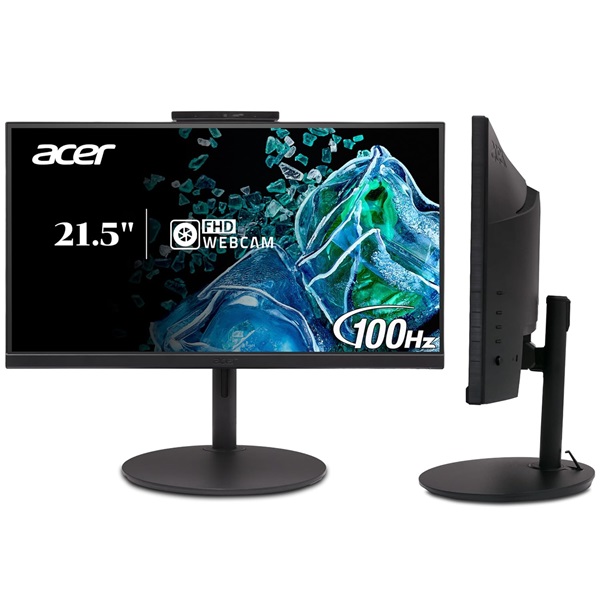 Acer B227Q D4 22-inch FHD 100hz 4ms IPS Panel Monitor with Built-In FHD Webcam