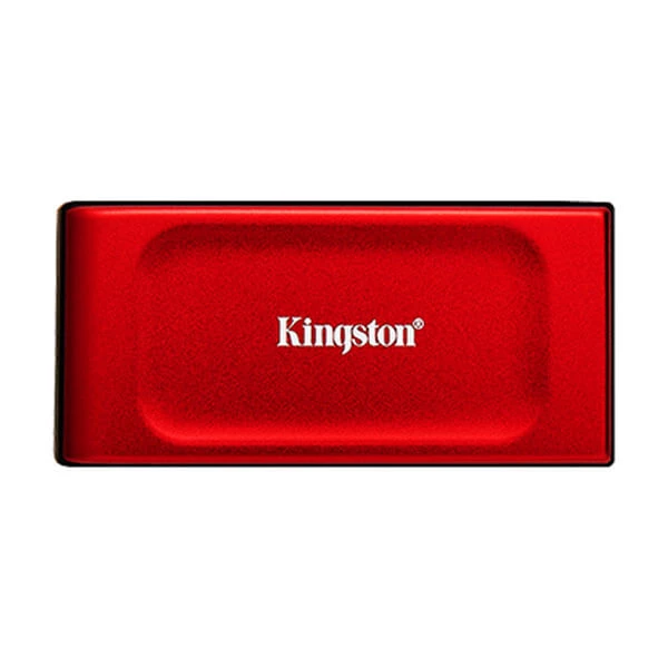 Kingston XS1000 2TB USB 3.2 Gen 2 External SSD (RED)