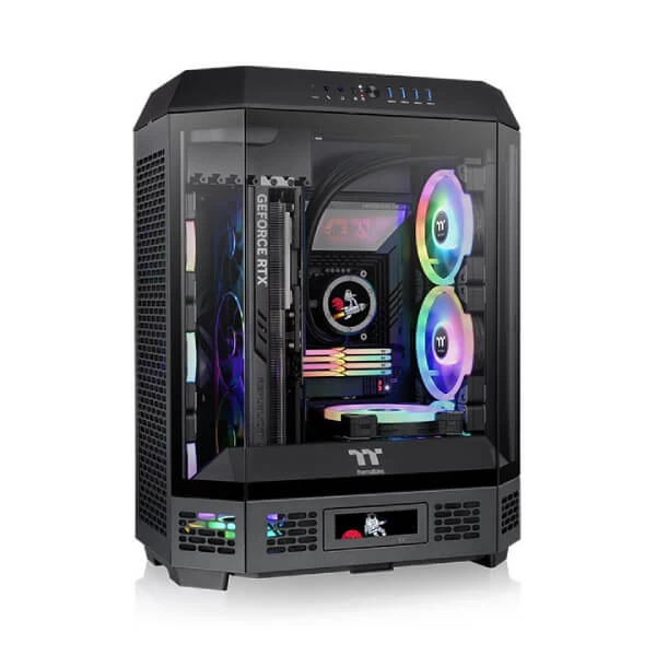 Thermaltake The Tower 600 Mid Tower ATX Cabinet (Black)