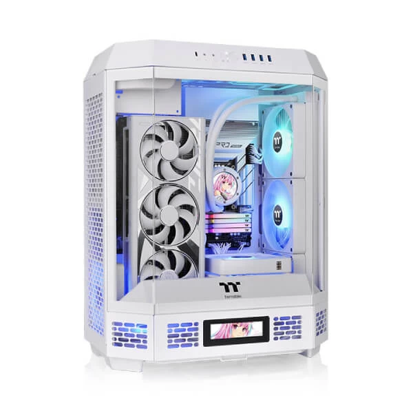 Thermaltake The Tower 600 Snow Mid Tower ATX Cabinet (White)