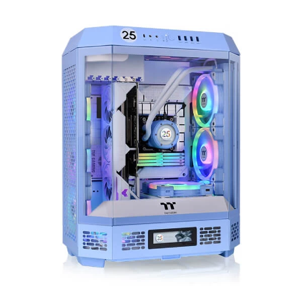 Thermaltake The Tower 600 Hydrangea Mid Tower ATX Cabinet (Hydrangea Blue)