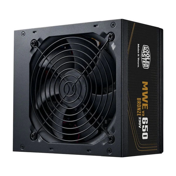 Cooler Master MWE 650 V3 650 Watt ATX 3.1 80 Plus Bronze Certified Power Supply