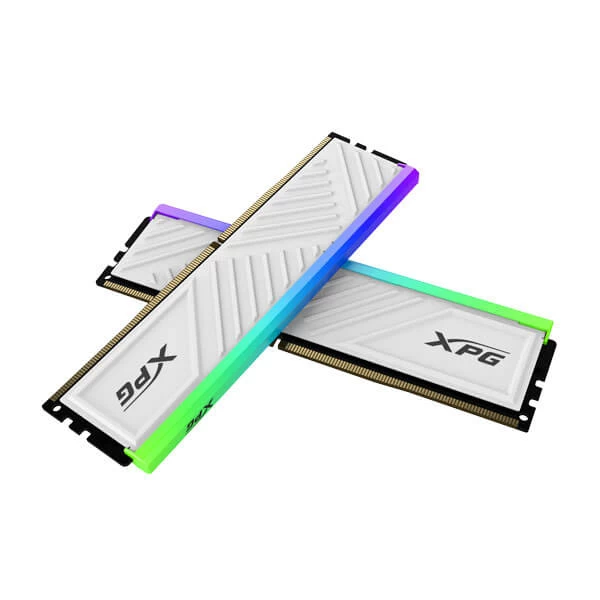 Adata XPG Spectrix D35G RGB 16GB (8GB X 2) 3200Mhz DDR4 Desktop RAM (White)