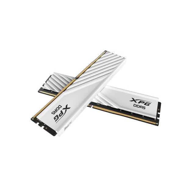 Adata XPG Lancer Blade 32GB WH (16GB X 2) 6000Mhz DDR5 Desktop Memory (White)