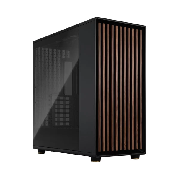 Fractal Design North XL TG Dark Mid-Tower E-ATX Gaming Cabinet (Black)