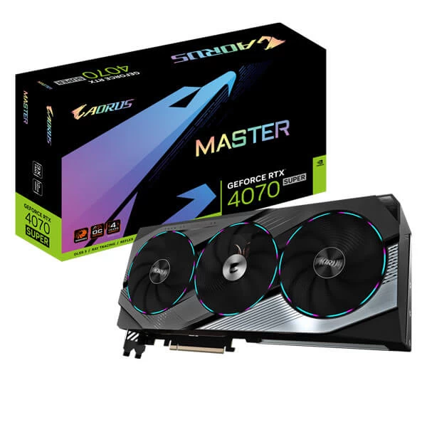 Gigabyte RTX 4070 Super Aorus Master 12GB GDDR6X Graphics Card