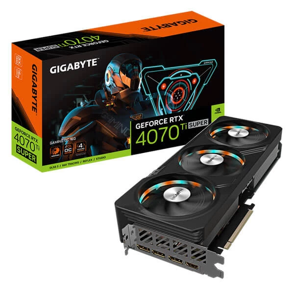 Gigabyte RTX 4070TI Super Gaming OC 16GB GDDR6X Graphics Card