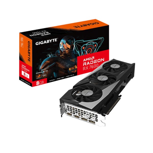 Gigabyte Radeon RX 7600 Gaming OC 8GB GDDR6 Graphics Card