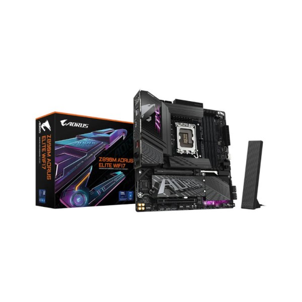 Gigabyte Z890M Aorus Elite WiFi7 DDR5 LGA 1851 ATX Motherboard