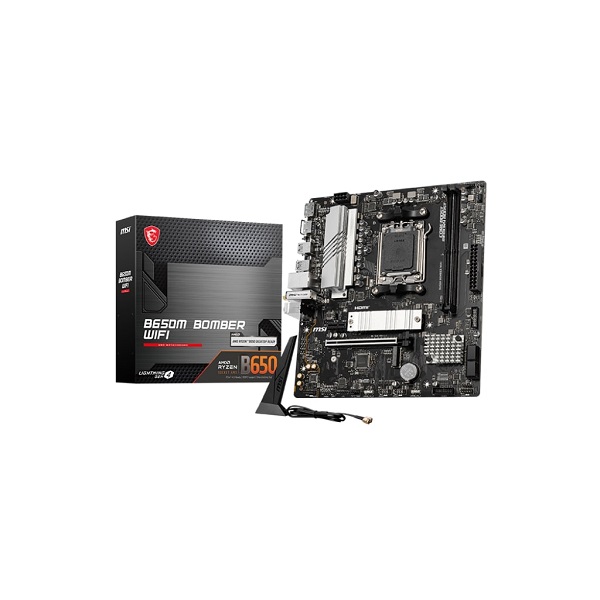 MSI B650M Bomber Wifi DDR5 AMD AM5 M-ATX Motherboard