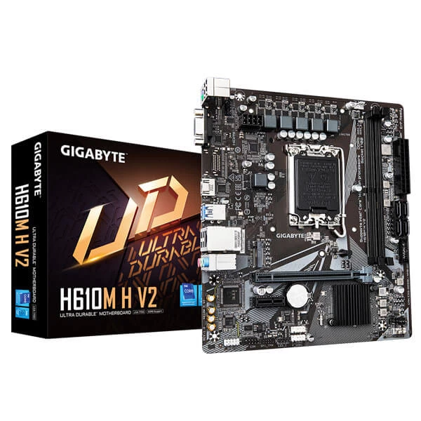 Gigabyte H610M-H V2 DDR5 Intel 12th Gen LGA1700 M-ATX Motherboard