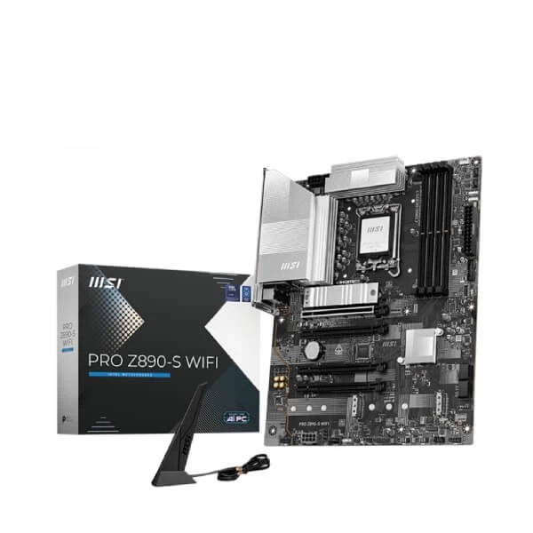 MSI Pro Z890-S WiFi DDR5 Intel 1851 ATX Motherboard