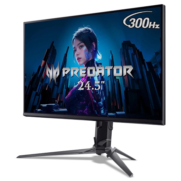 Acer Predator XB253QF 25-inch FHD IPS 0.5ms 300Hz gaming monitor with Nvidia G-Sync compatibility