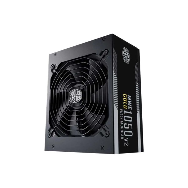 Cooler Master MWE Gold 1050 V2 ATX 3.1 1050 Watt 80 Plus Gold Certified Power Supply with 12V PCIe VGA Power Connector