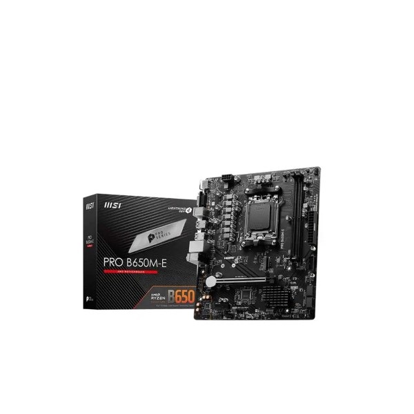 MSI Pro B650M-E AMD AM5 M-ATX Motherboard