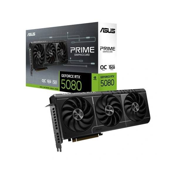 Asus Prime RTX 5080 OC 16GB GDDR7 Graphics Card