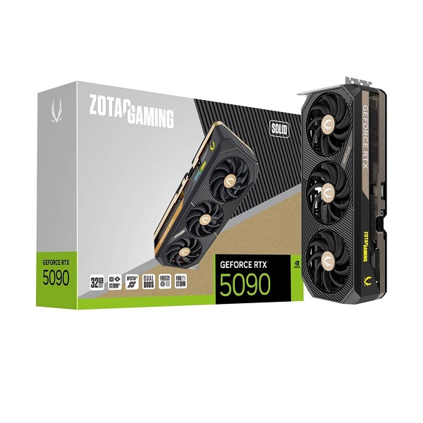 Zotac Gaming GeForce RTX 5090 Solid 32GB GDDR7 Graphics Card