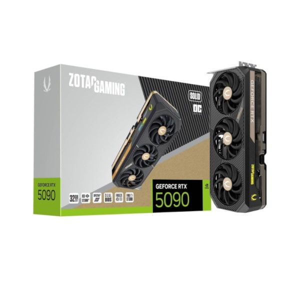 Zotac Gaming GeForce RTX 5090 Solid OC 32GB GDDR7 Graphics Card