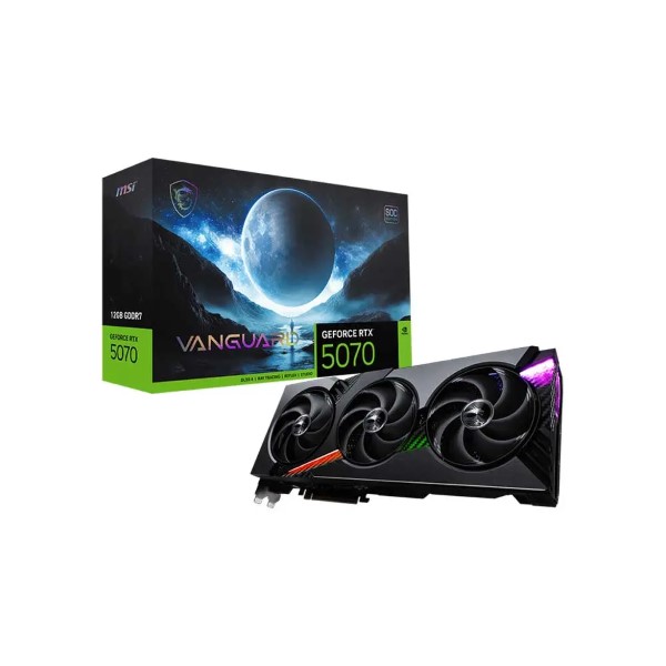 MSI GeForce RTX 5070 Vanguard SOC 12Gb GDDR7 Graphics Card