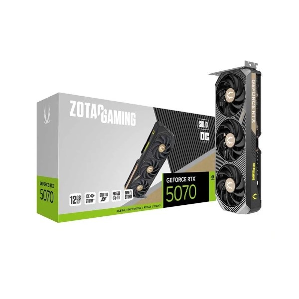 Zotac Gaming GeForce RTX 5070 Solid OC 12GB GDDR7 Graphics Card