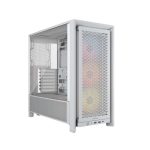 Corsair Frame 4000D RS ARGB White Modular Mid-Tower ATX Gaming cabinet