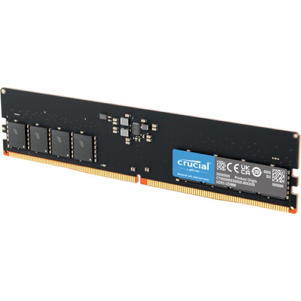 Crucial 16GB 5600mhz(16Gb X 1) DDR5 CL46 Desktop Memory with Intel XMP and AMD Expo