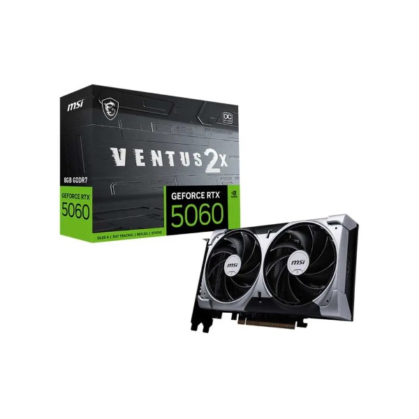 MSI RTX 5060 Ventus 2X OC 8GB GDDR7 Graphics Card