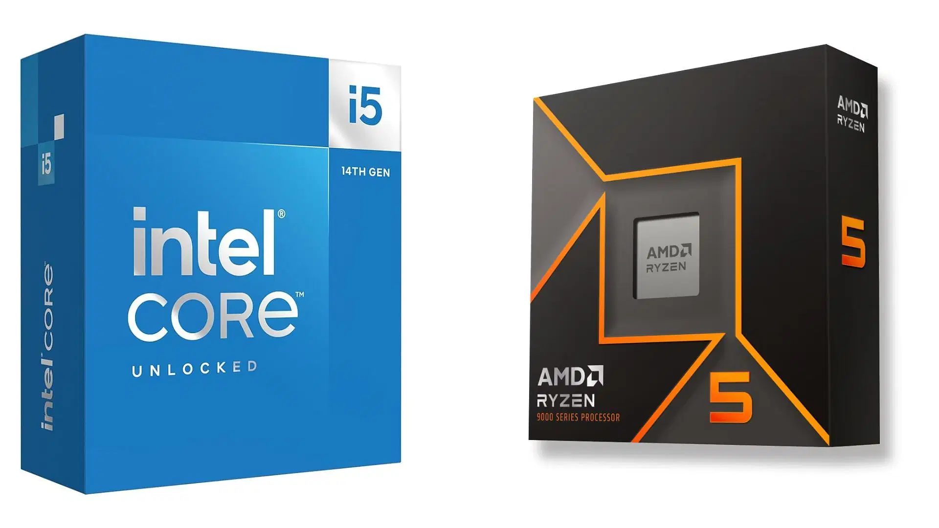 AMD Ryzen 9600X vs Intel i5 14600K