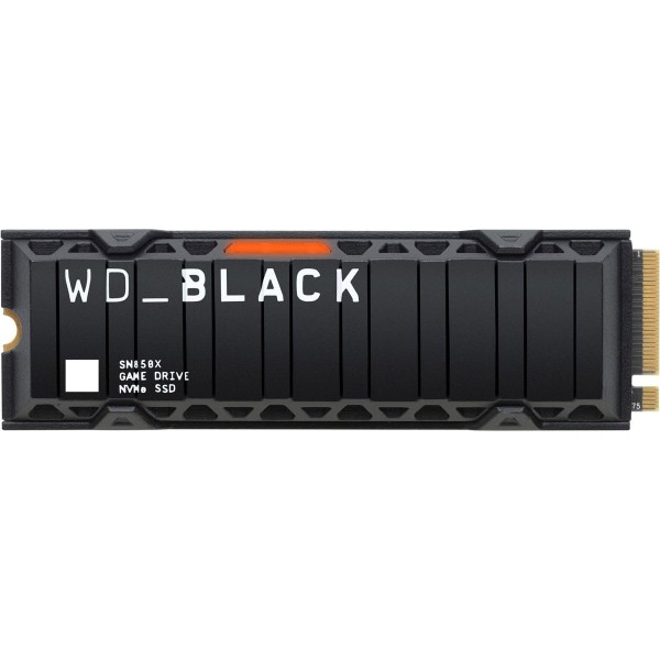 WD Black SN850X 4TB NVMe M.2 Gen 4.0 PCIe Internal Solid State Drive with Heatsink