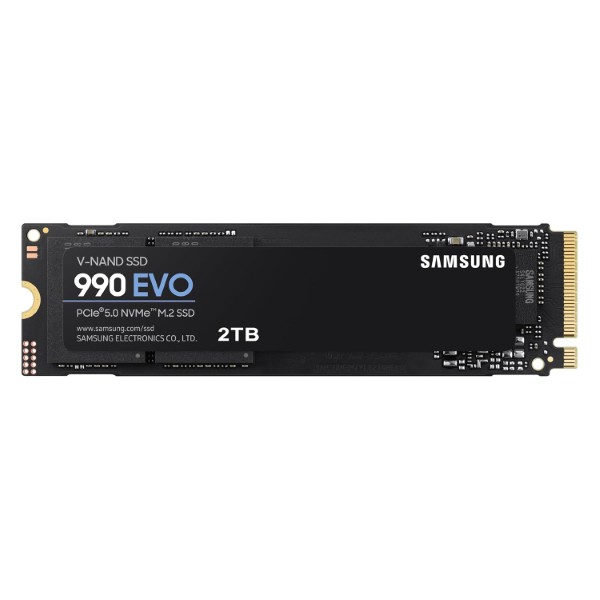 Samsung 990 Evo 2Tb M.2 NVMe PCIe Gen 4.0 internal SSD (MZ-V9E2T0BW)