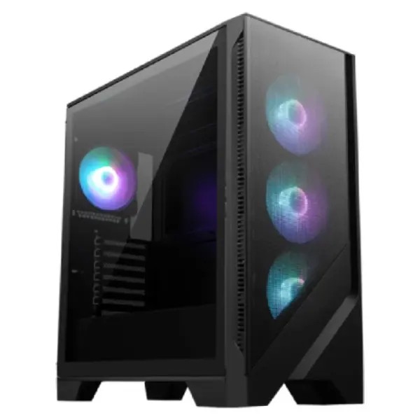 MSI MAG Forge 321R Airflow Mid-Tower ATX Gaming Cabinet(Black)