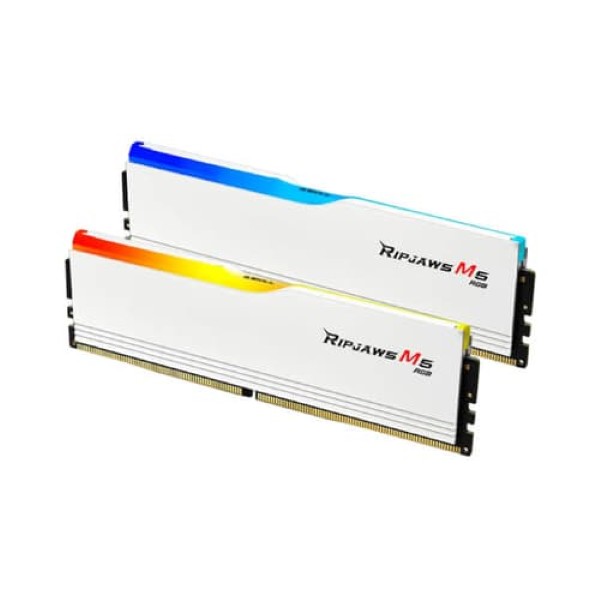Gskill Ripjaws M5 RGB 32GB White (16Gb X 2) 6000Mhz DDR5 Desktop RAM