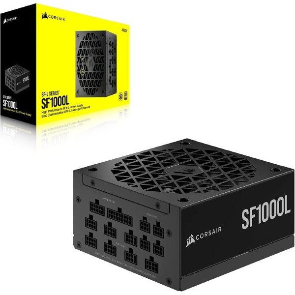 Corsair SF1000L SFX 1000 Watt 80 Plus Gold Certified ITX Power Supply