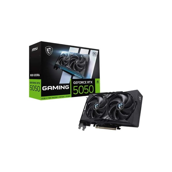 MSI GeForce RTX 5050 Gaming OC 8GB GDDR6 Graphics Card