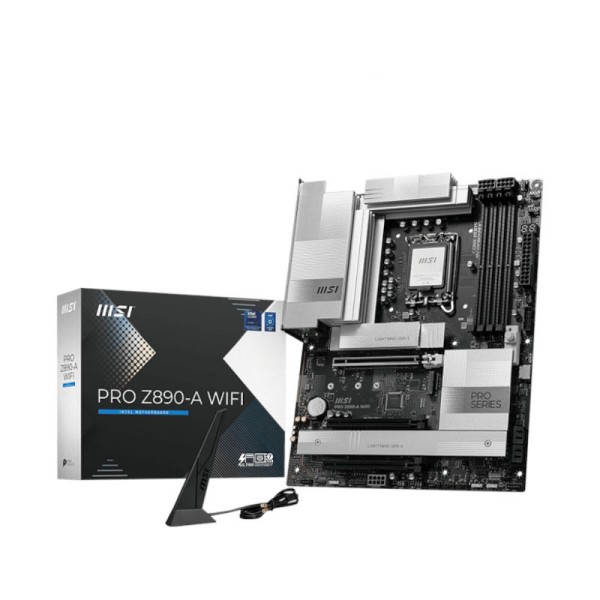 MSI Pro Z890-A WiFi DDR5 Intel LGA 1851 ATX Motherboard