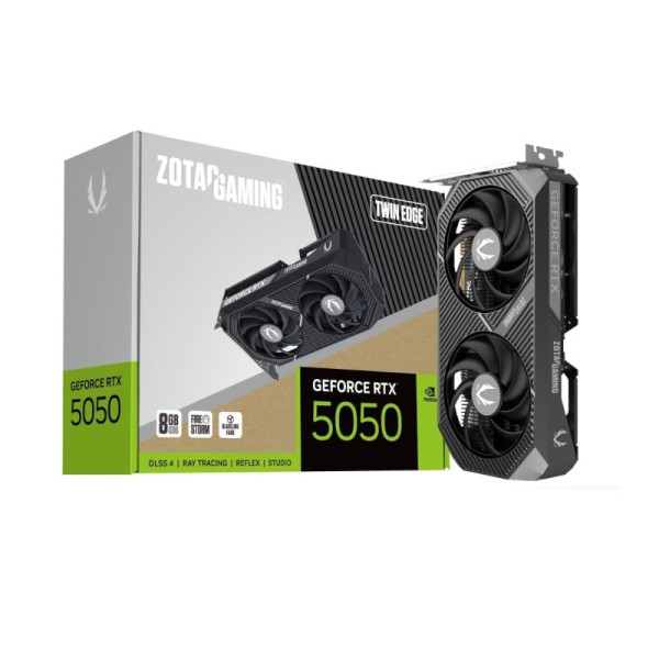 Zotac Gaming GeForce RTX 5050 Twin Edge 8Gb GDDR6 Graphics Card